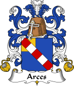 Coat of Arms from France for Arces