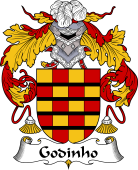 Portuguese Coat of Arms for Godinho
