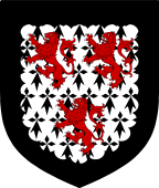 English Family Shield for Kirkham