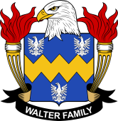 American Coat of Arms for Walter
