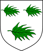 English Family Shield for Arnest