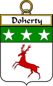 Irish Badge for Doherty or O'Doherty