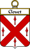 French Coat of Arms Badge for Clouet