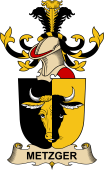 Republic of Austria Coat of Arms for Metzger