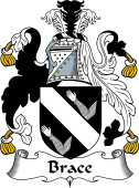 English Coat of Arms for the family Brace