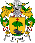 Portuguese Coat of Arms for Porcel
