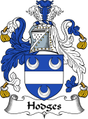 English Coat of Arms for Hodges