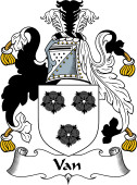 Scottish Coat of Arms for Van or Vavon