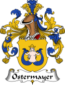 German Wappen Coat of Arms for Ostermayer
