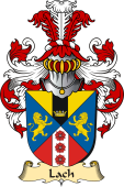v.23 Coat of Family Arms from Germany for Lach