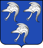 French Family Shield for Bourguignon