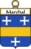 French Coat of Arms Badge for Marchal