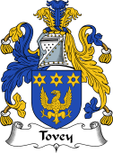 English Coat of Arms for Tovey