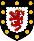 English Family Shield for Cornwall