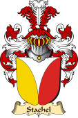 v.23 Coat of Family Arms from Germany for Stachel