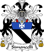 Italian Coat of Arms for Simoncelli