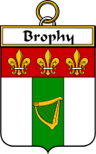Irish Badge for Brophy or O'Brophy