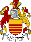 English Coat of Arms for the family Richmond