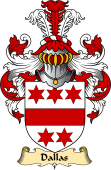Scottish Family Coat of Arms (v.23) for Dallas