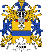Italian Coat of Arms for Sassi
