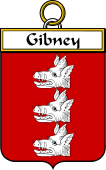 Irish Badge for Gibney or O'Gibney