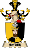 Republic of Austria Coat of Arms for Hayden (de Gundersdorf)