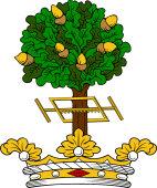 Family crest from Scotland for Hamilton (Earls of Arran)