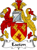 English Coat of Arms for the family Easton