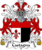 Italian Coat of Arms for Castagna