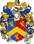 English or Welsh Coat of Arms for Hoskins (Harwood, Hertfordshire)