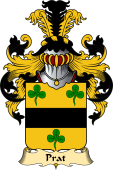 French Family Coat of Arms (v.23) for Prat