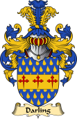 English Coat of Arms (v.23) for the family Darling