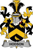 Irish Coat of Arms for Hodson