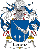 Spanish Coat of Arms for Lozano