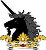 Family crest from Scotland for Preston (Lord Dingwall)