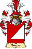 French Family Coat of Arms (v.23) for Evrard