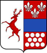 French Family Shield for Haye (de la) I