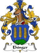 German Wappen Coat of Arms for Ehinger