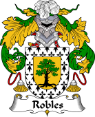 Portuguese Coat of Arms for Robles