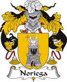 Spanish Coat of Arms for Noriega or Noriego