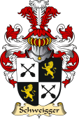 v.23 Coat of Family Arms from Germany for Schweigger