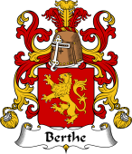 Coat of Arms from France for Berthe
