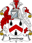 English Coat of Arms for the family Jennings I