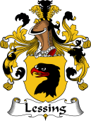 German Wappen Coat of Arms for Lessing