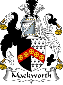 English Coat of Arms for the family Mackworth