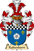 v.23 Coat of Family Arms from Germany for Kaltenborn