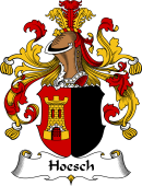 German Wappen Coat of Arms for Hoesch
