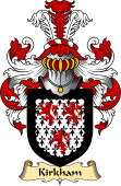 English Coat of Arms (v.23) for the family Kirkham