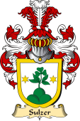 v.23 Coat of Family Arms from Germany for Sulzer