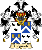 French Family Coat of Arms (v.25) Guignard